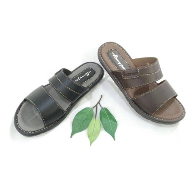 Sandal slop pria Homyped kopi/hitam