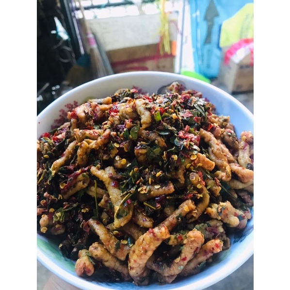 USUS KRISPI | usus crispy | usus pedas daun jeruk | grosir usus