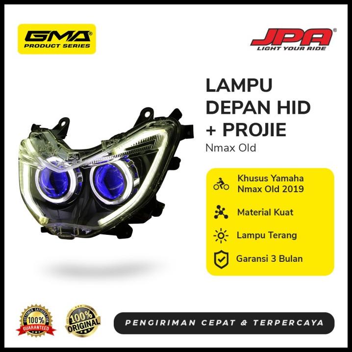 Lampu Depan Nmax Hid + Projie