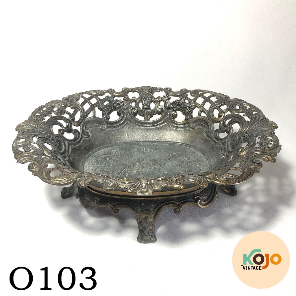 Tempat Buah Babet Vintage Made In Italy Art Nouveau Style Antik Jadul Unik