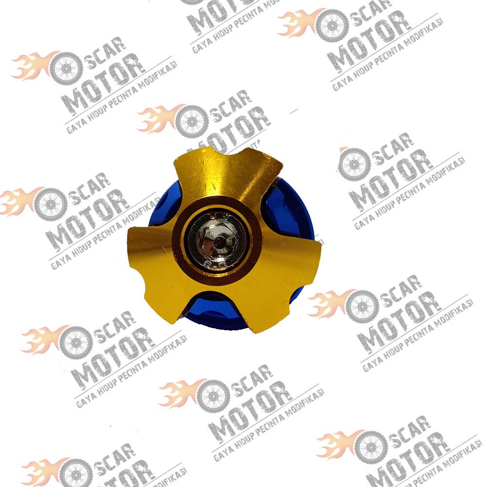 JALU STANG BANDUL KEMBANG MODEL TWOTONE 2TONE GOLD BLUE 032 motor