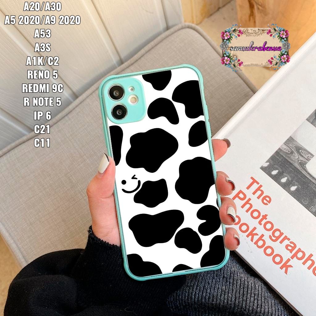 SS092 LEOPARD PATTERN CASE REALME C33 C30 C31 C35 C1 C2 2 PRO 5 5I C3 C11 C12 C15 NARZO 30A C25 C17 7I C20 C21 C21Y SB3389