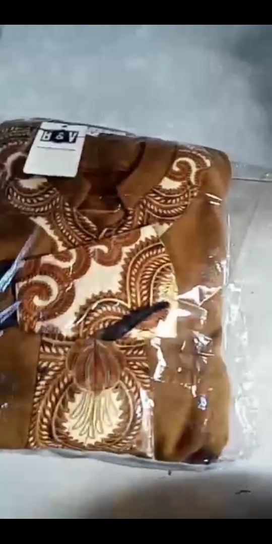 Diskon Murah! Gamis Pemda Pdh Wanita Variasi Batik Dan Free Masker - 8003