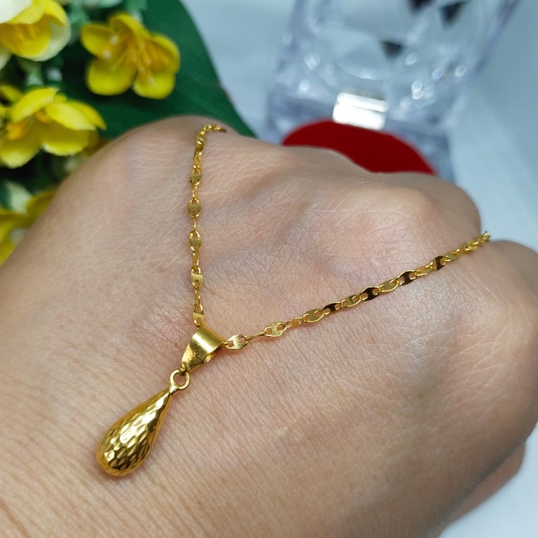 Tiara Jaya #Kalung Emas Wanita Toscano dengan Liontin Mas 700