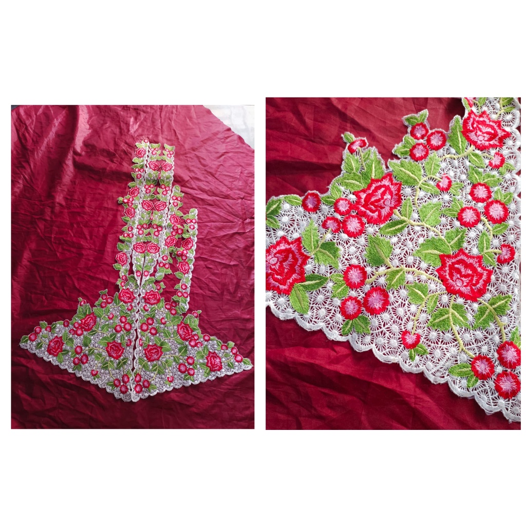 Murah Renda untuk kebaya encim/renda bordir modern