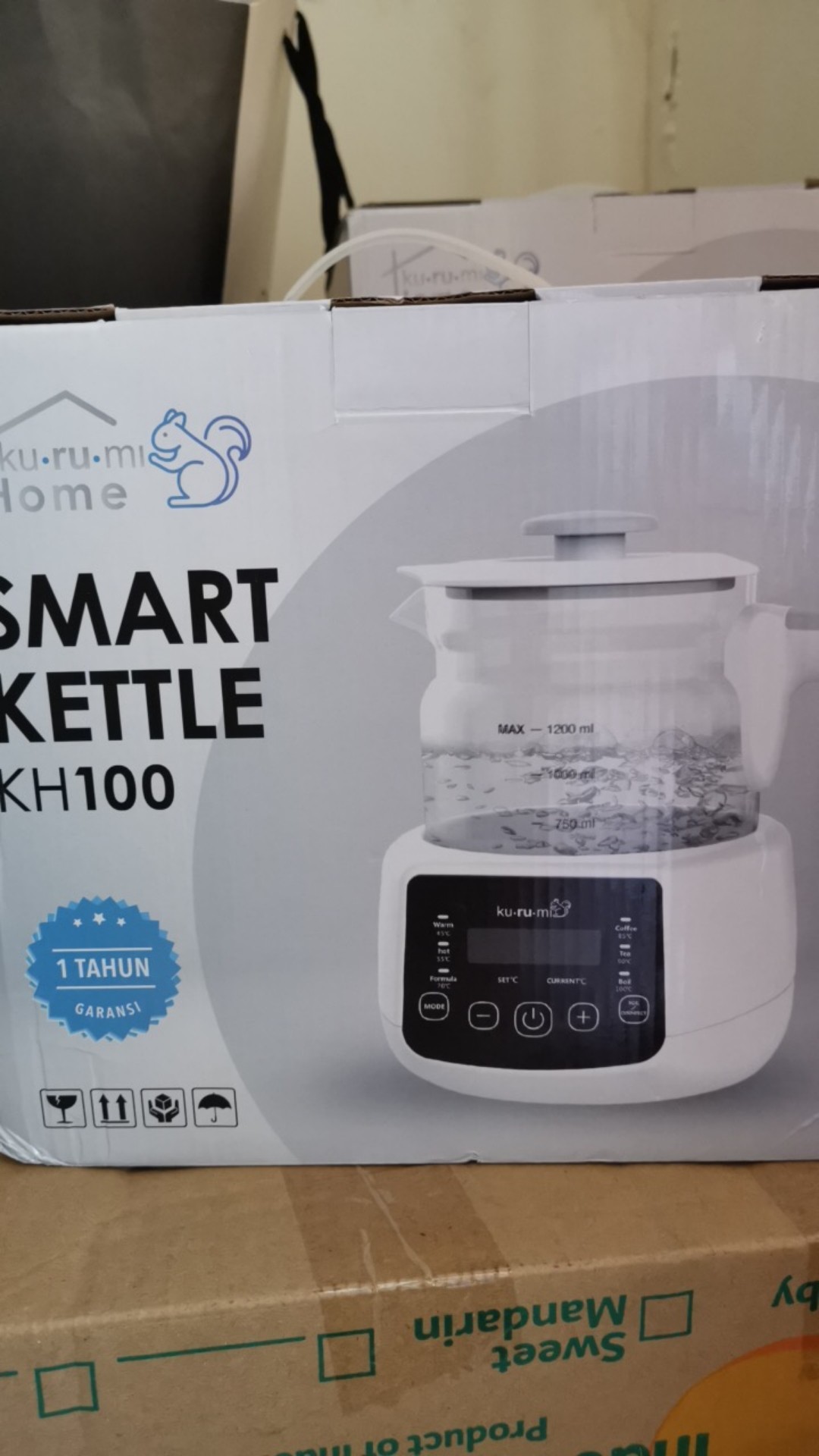 Kurumi Home Smart Kettle Kh 100 / Teko Listrik
