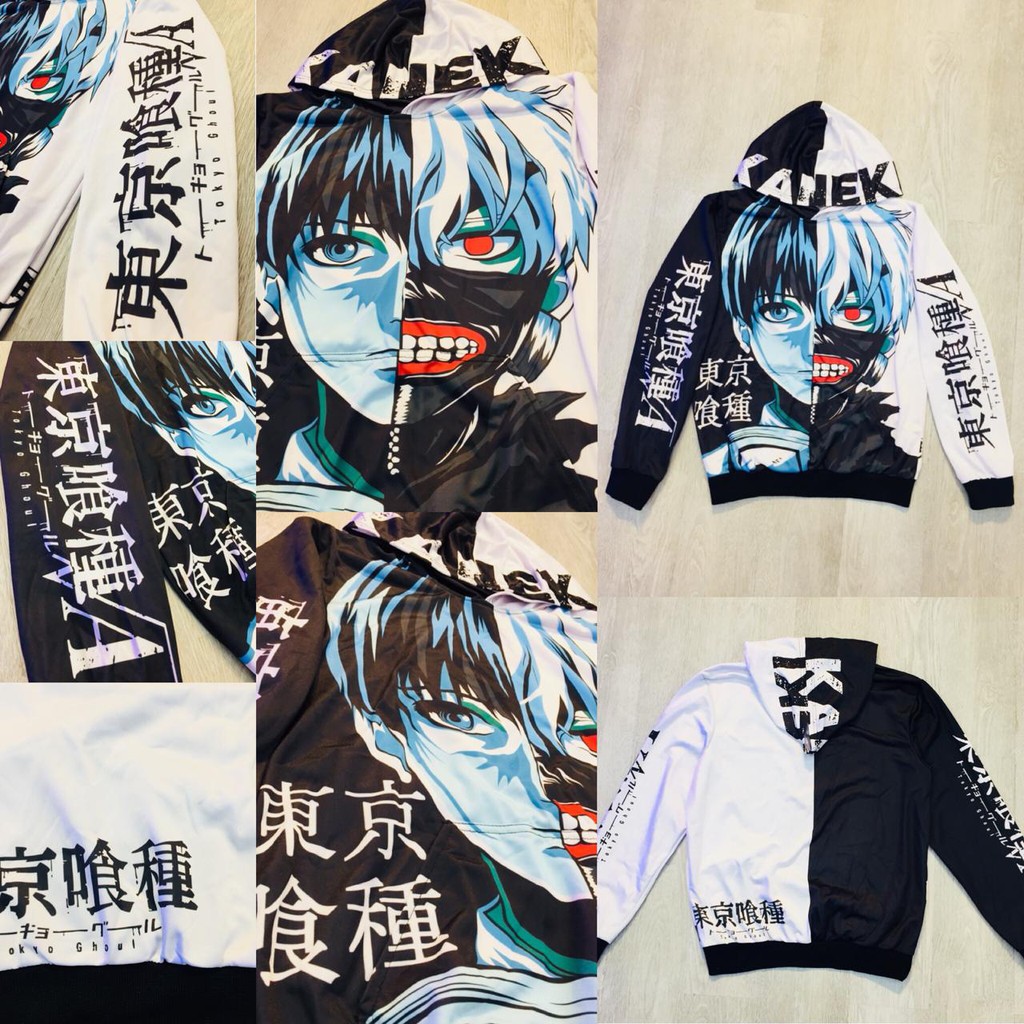 Sweater Hoodie Kaneki Agony Fullprint