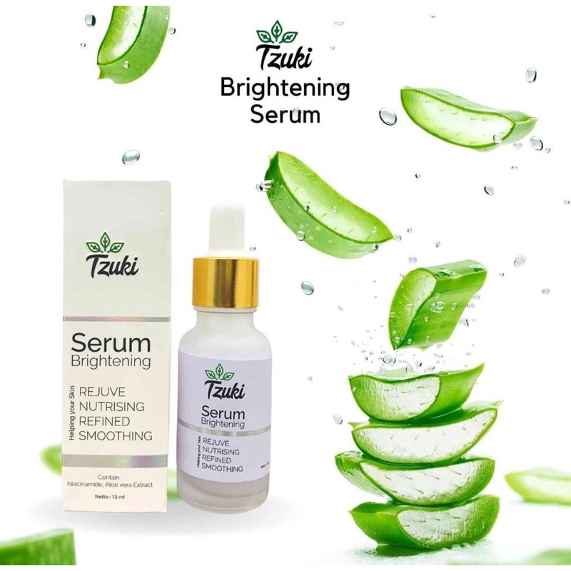 (GRATIS SABUN TZUKI) SERUM TZUKI DIJAMIN ORI 100% BEAUTY BRIGHTENING EXTRA WHITENING ORIGINAL BPOM T