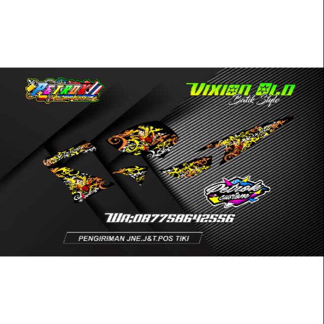 Striping Les Variasi Vixion Lama