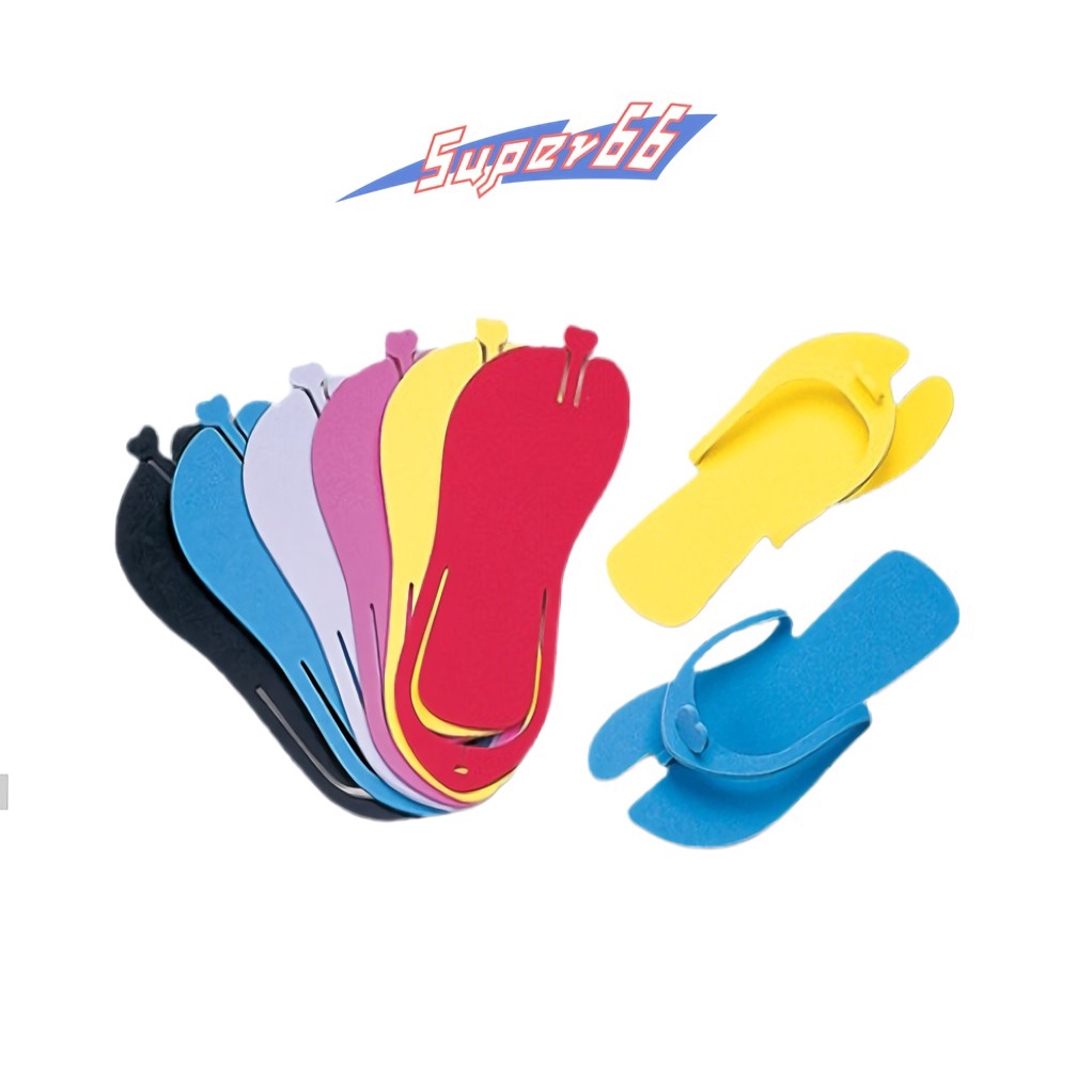 Super66 Disposable Slippers / Sandal Lipat / Sandal Jepit