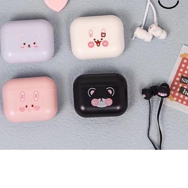 [KN-3053] Set Headset Earphone LOVELY KARTUN / Wadah Earphone KARAKTER LUCU IMUT