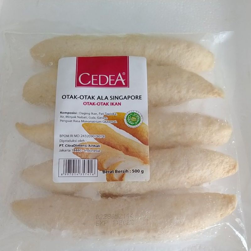 

CEDEA OTAK OTAK SINGAPORE 500 GRAM - TASYA KITCHEN