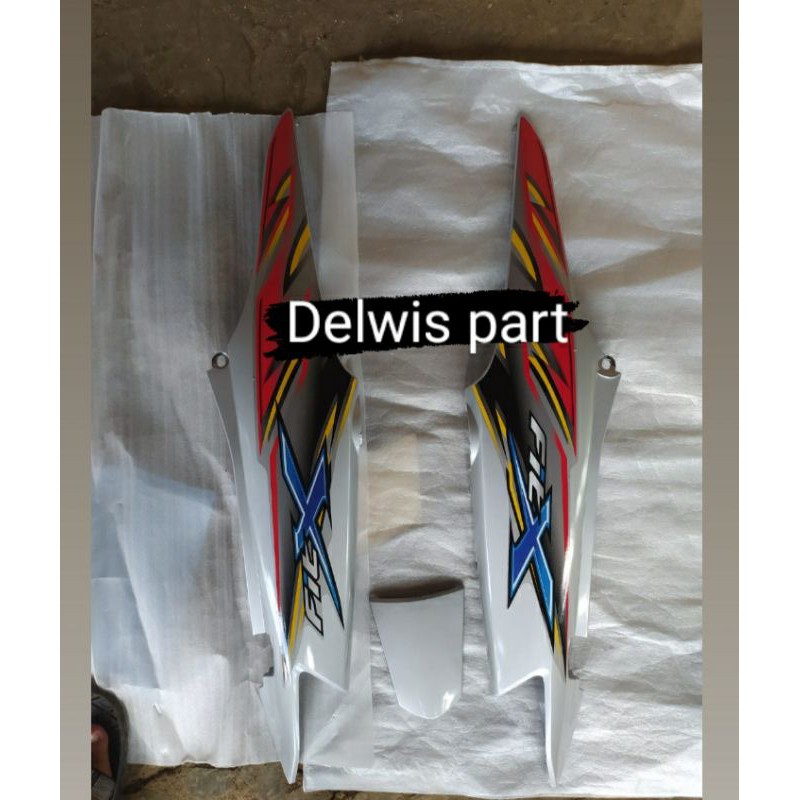 cover body supra fit x silver