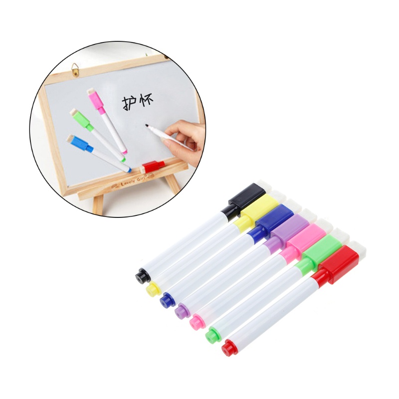 Mary Whiteboard Pen Set Isi 5alat Perlengkapan Penanda Papan Plastik Dinding Gagdet Tools
