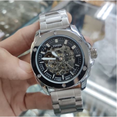 F0SSlL - Jam Tangan Automatic Pria / Jam Tangan Pria Otomatis Tanpa Baterai Free Box Kaleng