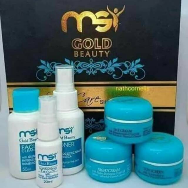 Paket gold beauty MSI / cream cantik alami MSI