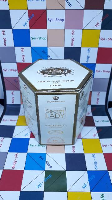 Parfum SECRET LADY ORIGINAL AL REHAB Roll On Non Alkohol 6 ml