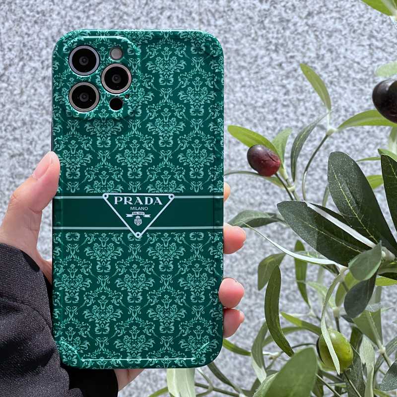 Case Desain Prada Untuk IPhone 7 8 Plus XR XS Max SE 11 Pro Max 12 13 Pro Max