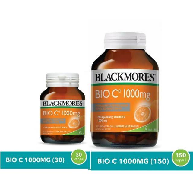 Blackmores Vitamin C 500mg Dan 1000mg 150 Tablet Shopee Indonesia