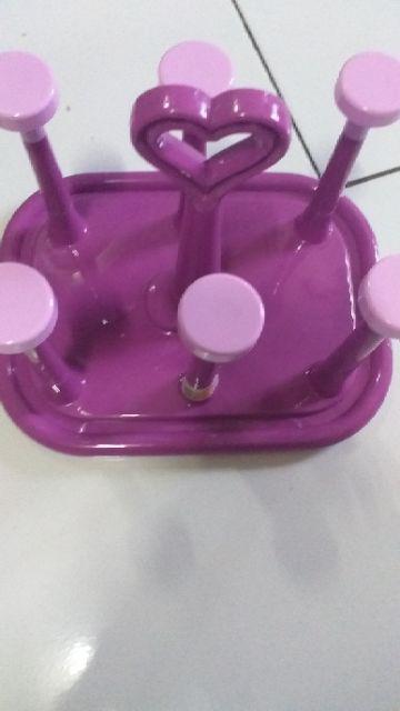 Tempat Gelas Segi Isi 6pcs Tgs1087