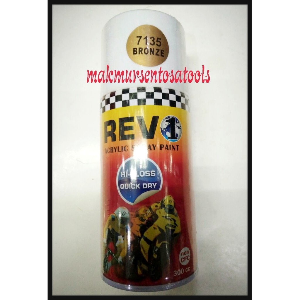 

SEMPROTAN CAT ARCYLIC EMAS TUA/ARCYLIC SPRAY PAINT BRONZE