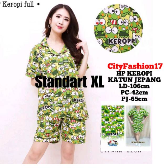CityFashion17  BAJU TIDUR PIYANA KEROPI KATUN JEPANG HP BAJU TIDUR WANITA HP KATUN JEPANG