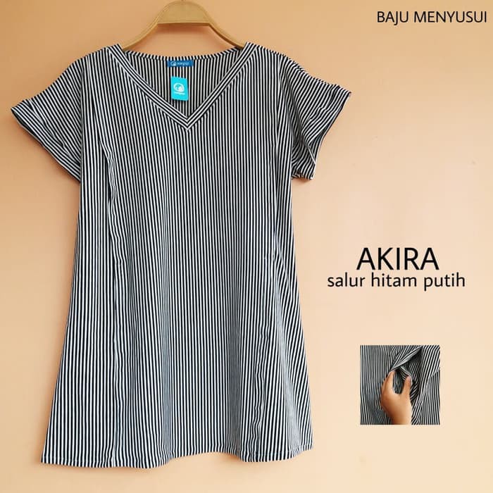 Blus Sifon - Blouse Wanita - Atasan Wanita Mamigaya Nursing Wear - Akira | Baju Menyusui | Atasan