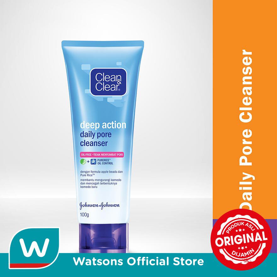 Clean & Clear  Deep Action Daily Pore Cleanser 100gr