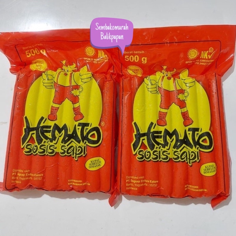 

sosis sapi HEMATO