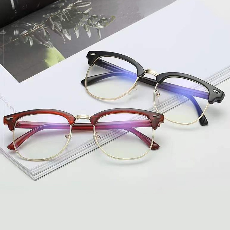 Kacamata Pria Dan Wanita Fashion Model Kacamata Baca Korean Eyeglasses Import