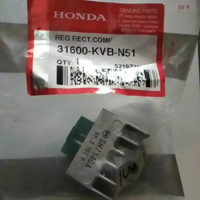 Kiprok Regulator Honda Vario Vario CBS Beat Revo Absoulute 31600 KVB N51 31600 K07 901