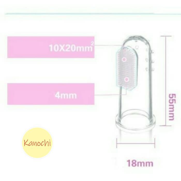 Sikat Lidah Bayi Sikat Gigi Lidah Bayi Silikon Baby Finger