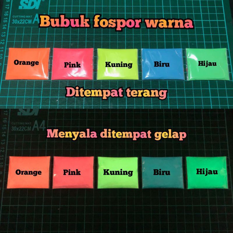 

bubuk fospor/bubuk gid warna kualitas halus 100gram