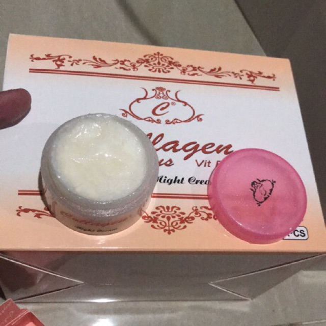 KRIM COLLAGEN MALAM SUPER ORIGINAL 100% (MALAM)