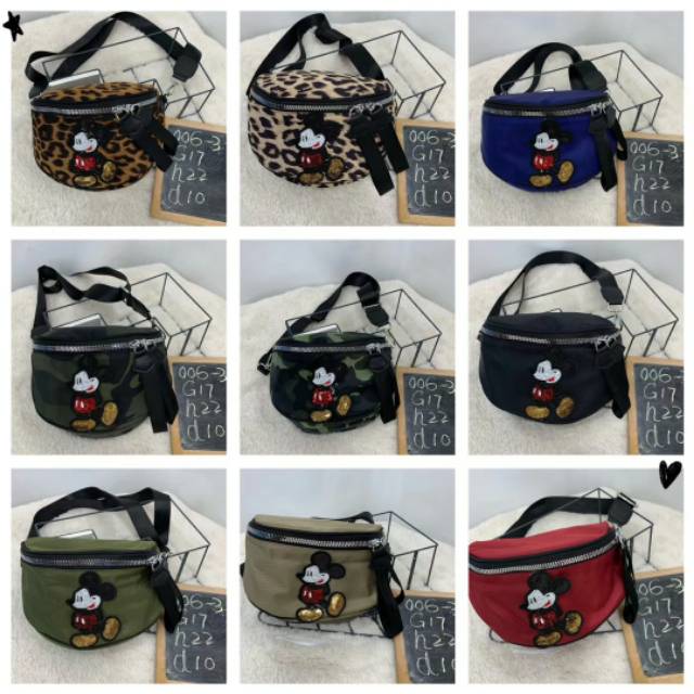 sling bag mickey mouse