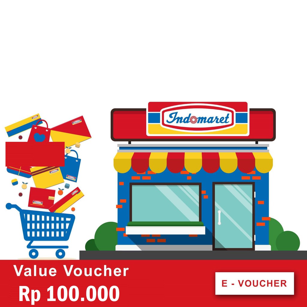 INDOMARET - E-Voucher Rp 100.000 [DIGITAL CODE] / Voucher