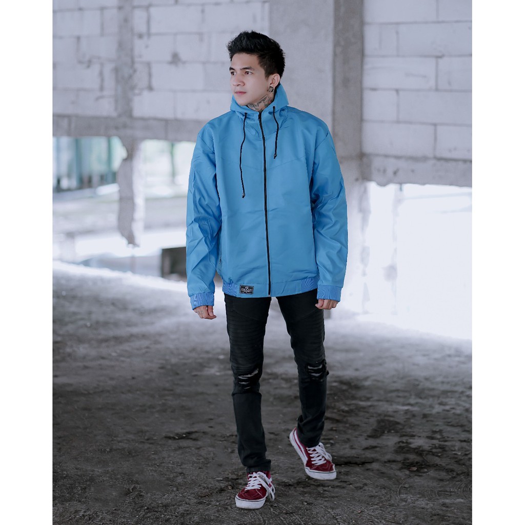 Mecca_shop24-Jaket Parasut Taslan Waterproof Pure Morning Grazzi Arrival Turkish