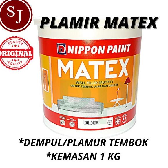 Jual Matex Wall Filler 1kg Putty Cat Dempul Plamir Tembok 1 Kg Shopee Indonesia 5007