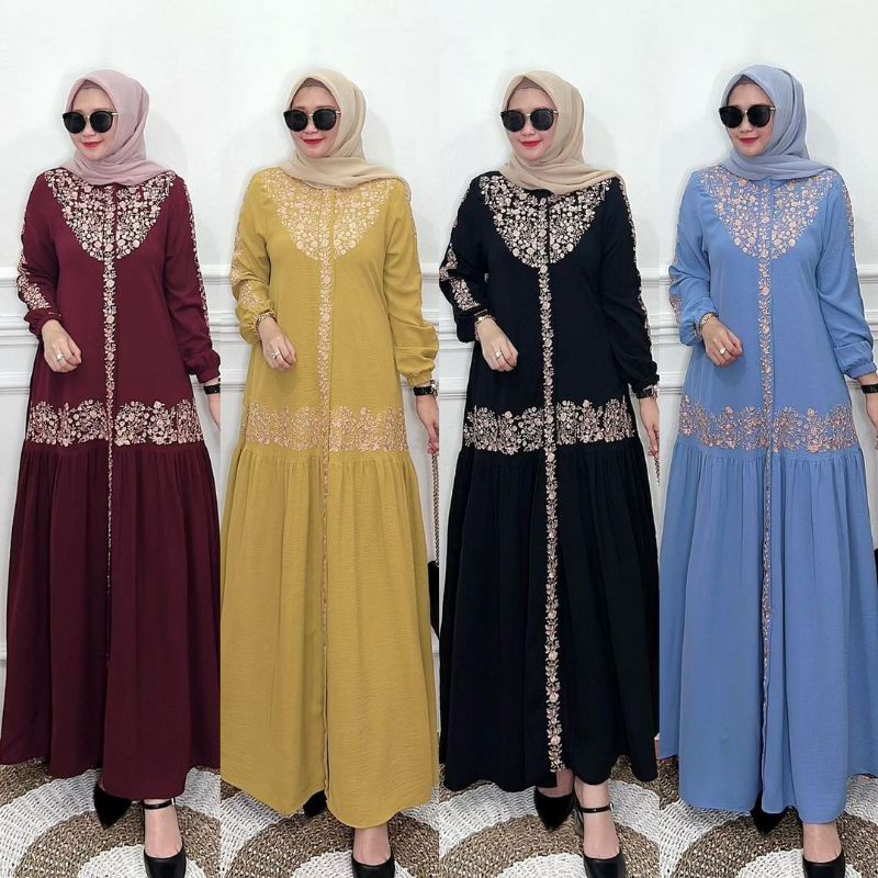 COD || ARSY DRESS || GAMIS MAROKO || GAMIS BORDIR AIRFLOW || FASHION MUSLIM