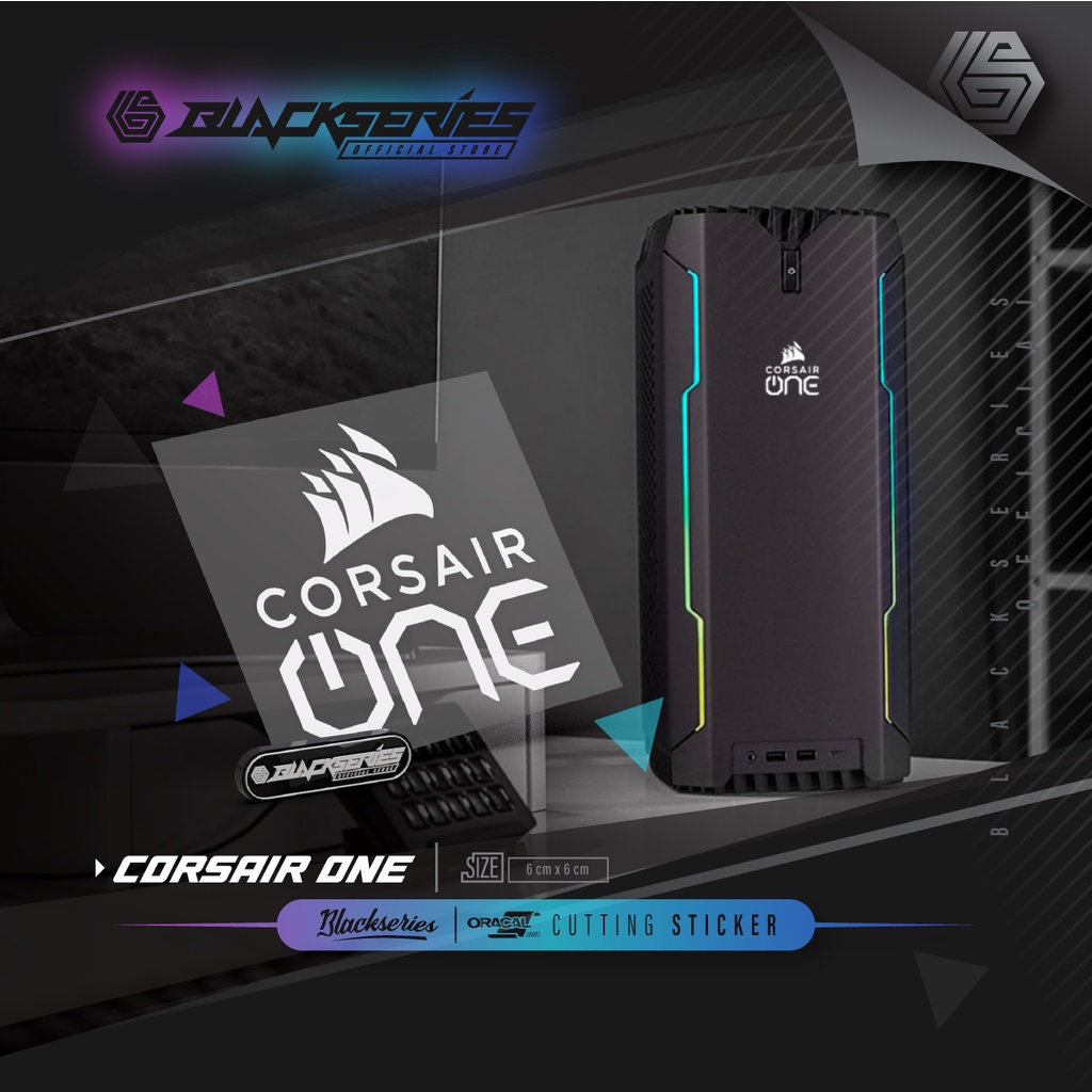 Cutting Stiker Corsair One Logo | Stiker Corsair | Corsair One