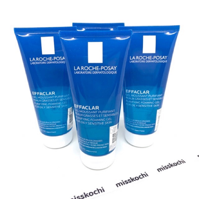 effaclar gel facial wash for oily skin