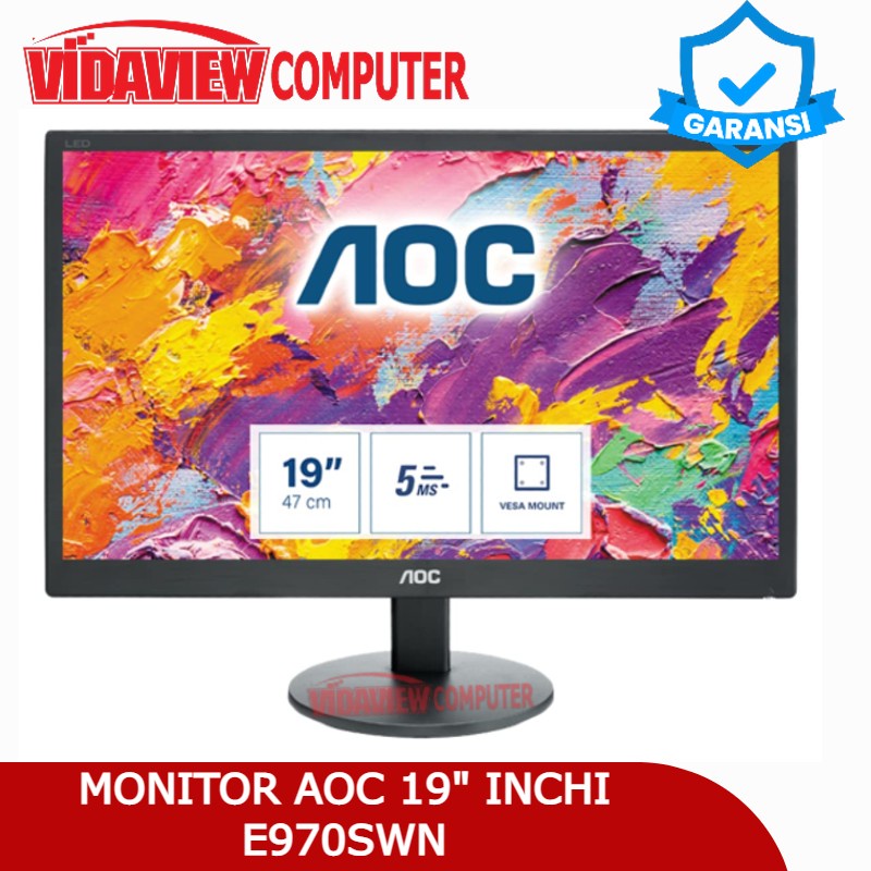 MONITOR PC 19INCH VGA (18.5&quot;) AOC E970SWN