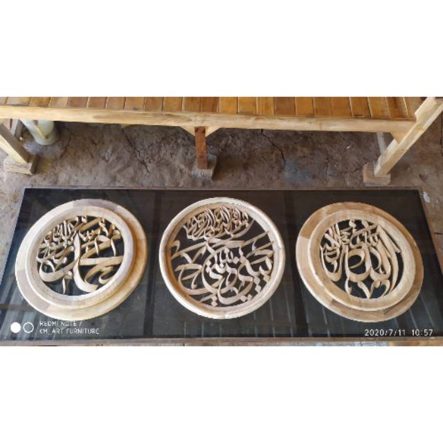 Kaligrafi kayu jati/ kaligrafi custom/ kaligrafi ayat kursi/ kaligrafi kayu/ kaligrafi hiasan