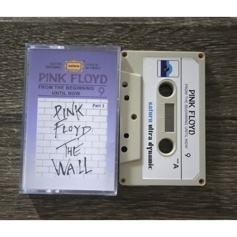 Cassette tape Kaset Pink Floyd Saturn from beginning until now 9 part 1