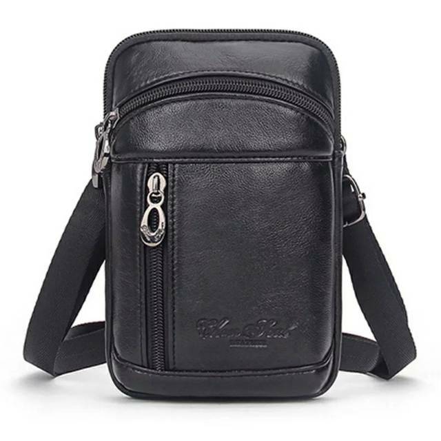 Dompet Hp CheerShoul Kulit Asli Tas Selempang Kulit Mini Dompet Hp Multifungsi