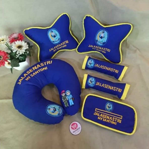 bantal mobil Tni Al / Pomal / Jalasenastri /bantal jalasenastri/aksesoris jalasenastri