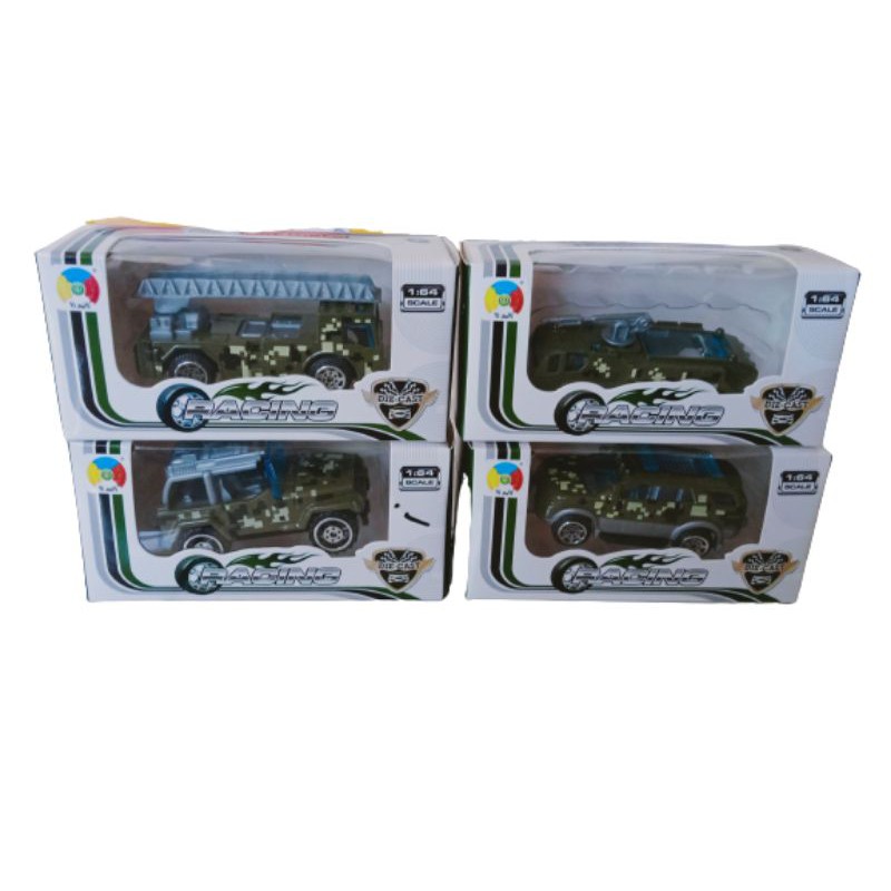 MAINAN MOBIL DIECAST MILITER