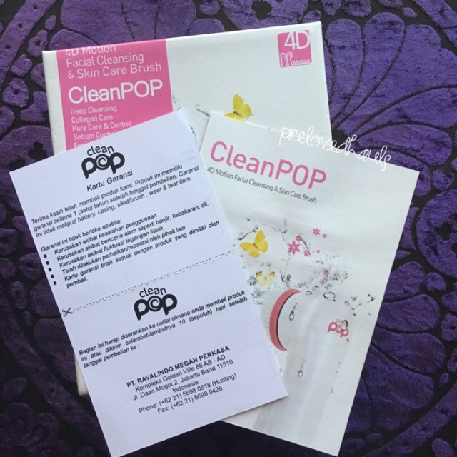 CleanPOP 4D Motion Facial Cleansing & Skin Care Brush