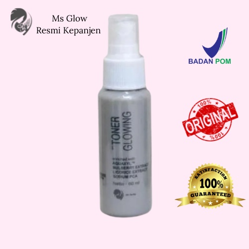 TONER GLOWING MS GLOW - toner pemutih wajah toner jerawat toner flek hitam
