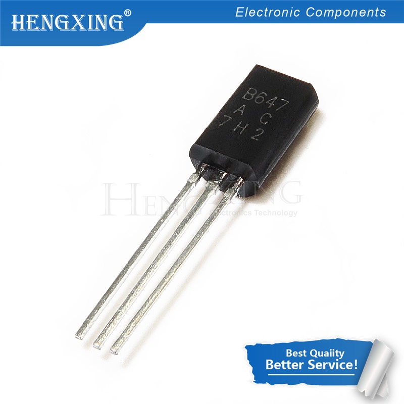 500pcs Transistor Trioda 2SB647AC 2SB647A 2SB647 TO92 TO-92L B647 HENGXING